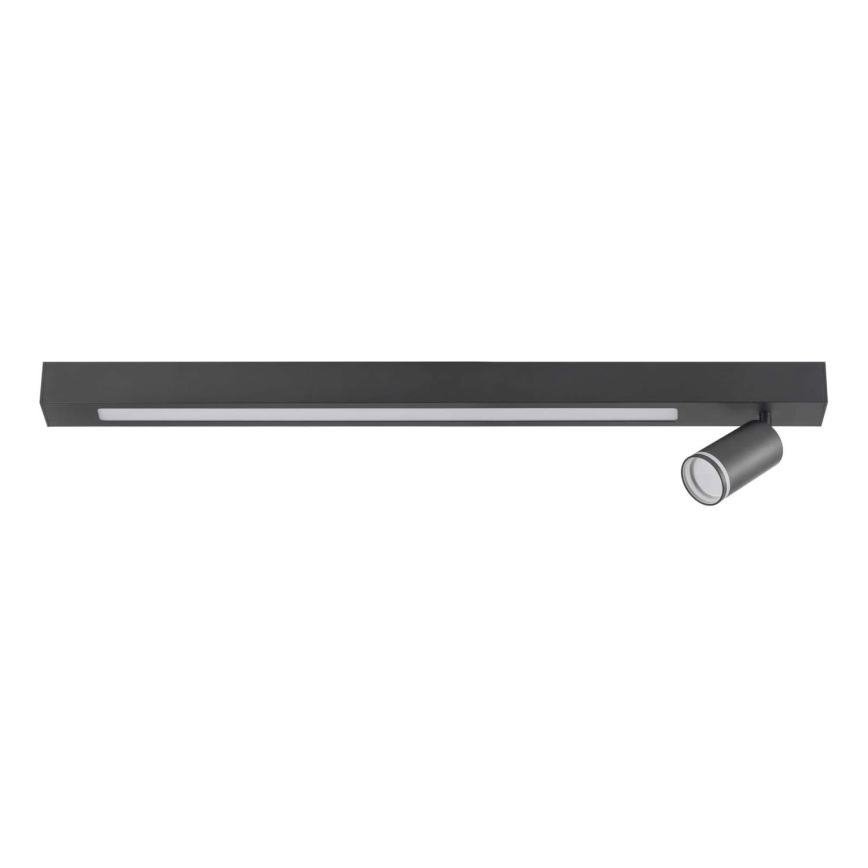 LED Griestu lampa PARĪZE LED/24W/230V + 1xGU10/10W melna