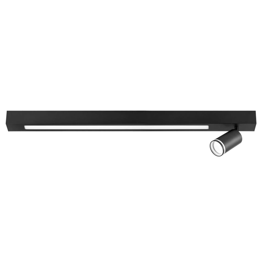 LED Griestu lampa PARĪZE LED/24W/230V + 1xGU10/10W melna