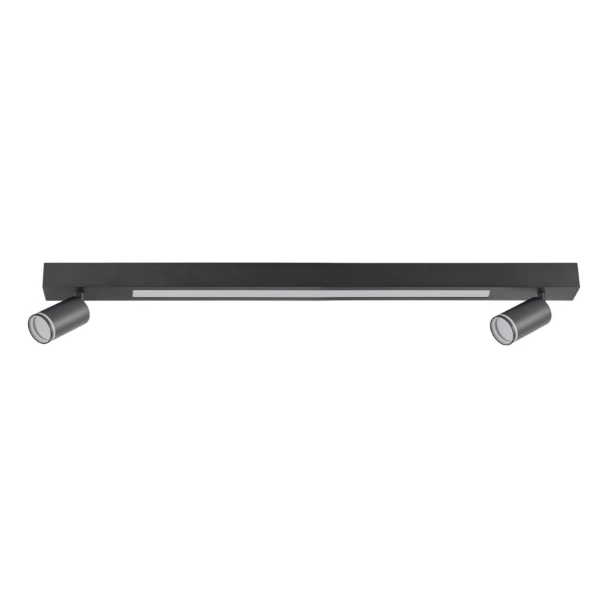 LED Griestu lampa PARĪZE LED/24W/230V + 2xGU10/10W melna