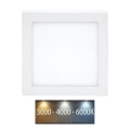 LED Griestu lampa RAFA LED/18W/230V 3000/4000/6000K 22x22 cm balta