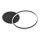 LED Griestu lampa ROMAN LED/33W/230V 4000K melna