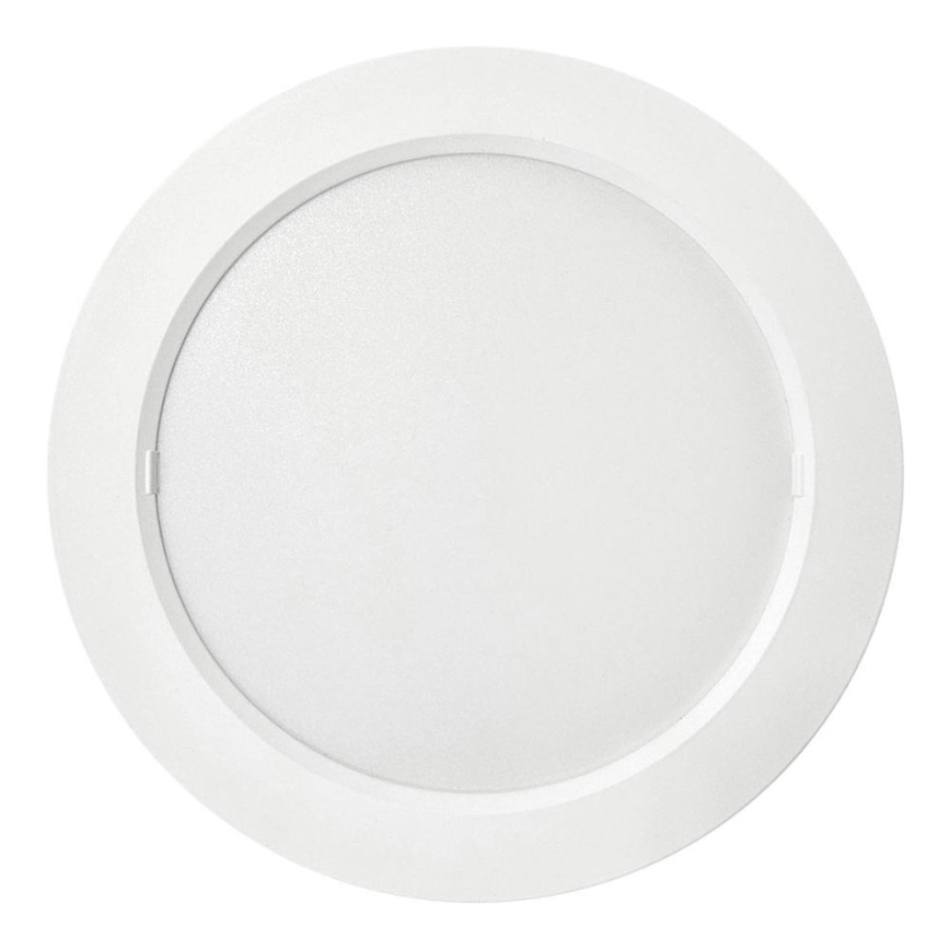LED Griestu lampa ROUND LED/12W/230V 4000K d. 16,7 cm balta