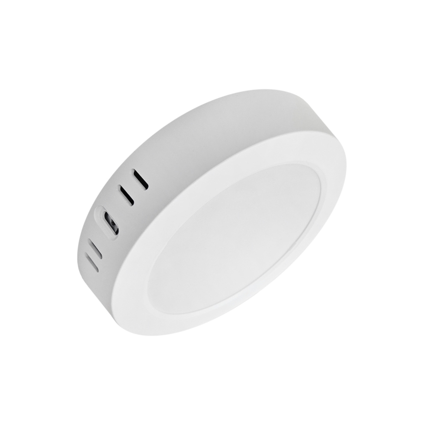 LED Griestu lampa ROUND LED/12W/230V 4000K d. 16,7 cm balta