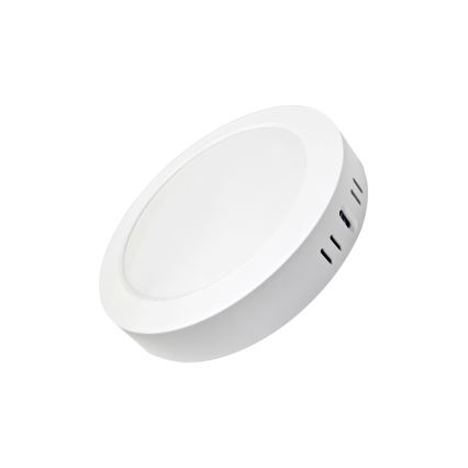 LED Griestu lampa ROUND LED/18W/230V 4000K d. 21,5 cm balta