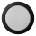 LED Griestu lampa ROUND LED/18W/230V 4000K d. 21,7 cm melna
