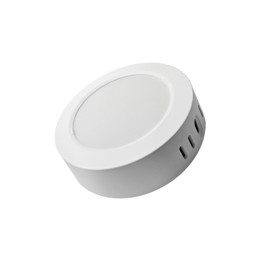 LED Griestu lampa ROUND LED/6W/230V 4000K d. 12,1 cm balta