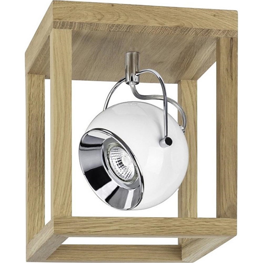 LED Griestu lampa ROY 1xGU10/5W/230V matēts ozols