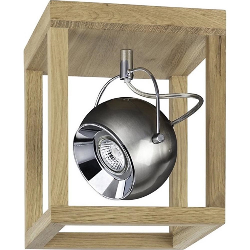 LED Griestu lampa ROY 1xGU10/5W/230V matēts ozols