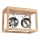 LED Griestu lampa ROY 2xGU10/5W/230V matēts ozols