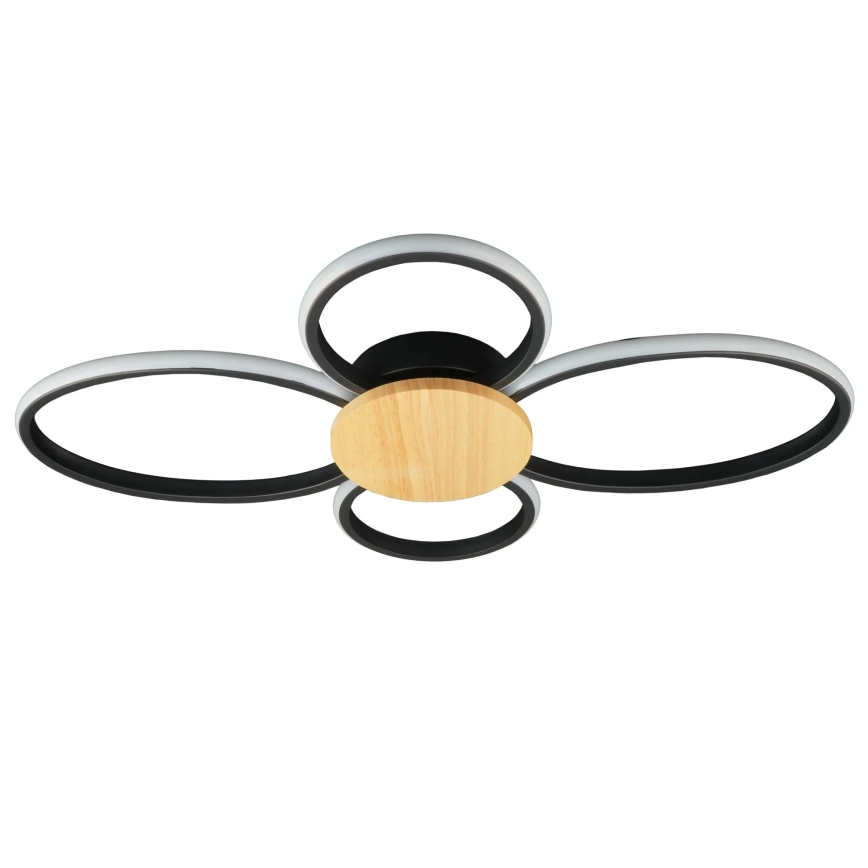 LED Griestu lampa SABINA LED/38W/230V kaučuka koks