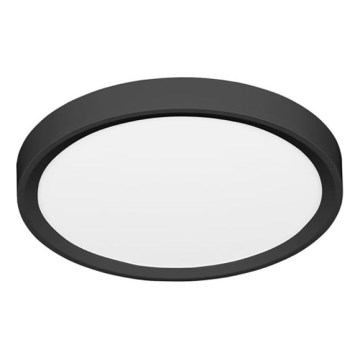 LED Griestu lampa SALY LED/32W/230V 3000/4000/6000K d. 40 cm IP40 melna