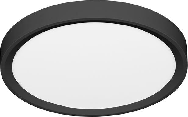 LED Griestu lampa SALY LED/40W/230V 3000/4000/6000K d. 50 cm IP40 melna