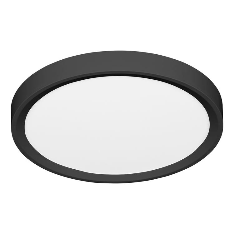 LED Griestu lampa SALY LED/50W/230V 3000/4000/6000K d. 60 cm IP40 melna