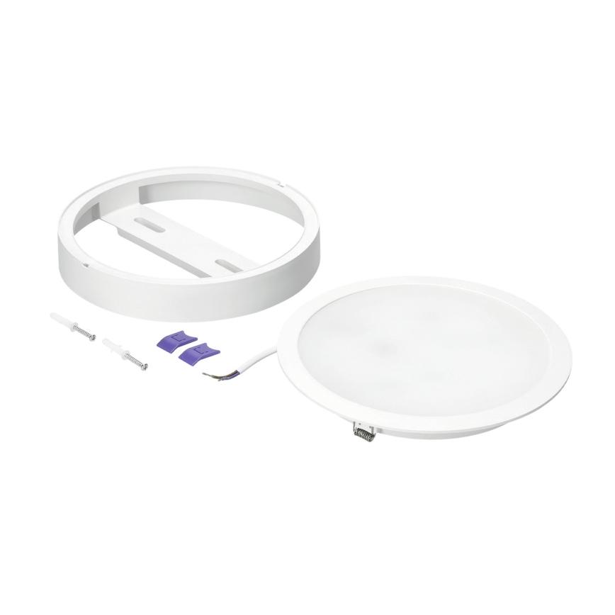 LED Griestu lampa SIGARO CIRCLE LED/18W/230V 4000K IP40