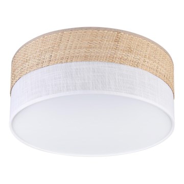 LED griestu lampa SIRJA BOHO LED/20W/230V 4000K Ø 35 cm bēša/balta