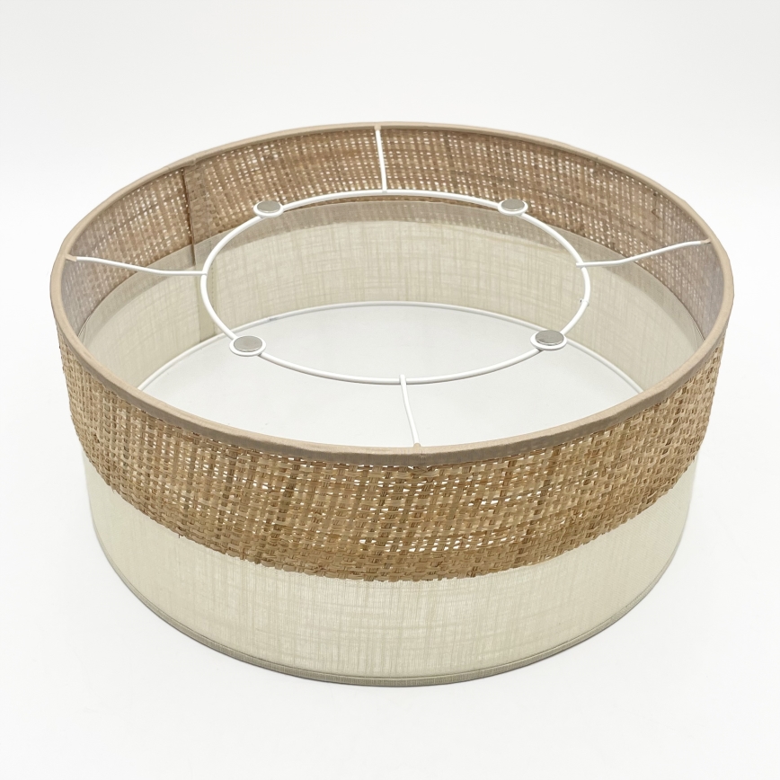 LED griestu gaismeklis SIRJA BOHO LED/20W/230V 4000K Ø 35 cm bēšs/krēms