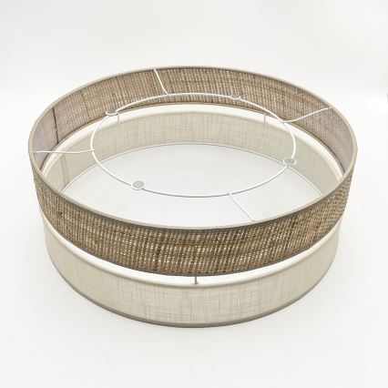 LED griestu gaismeklis SIRJA BOHO LED/36W/230V 4000K Ø 45 cm bēšs/krēmkrāsa