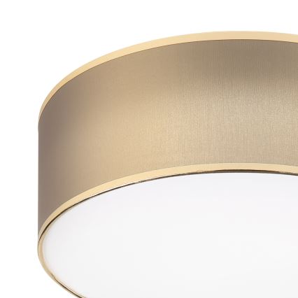 LED griestu lampa SIRJA LED/20W/230V 4000K Ø 35 cm brūna/zelta