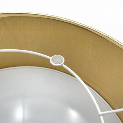 LED griestu gaismeklis SIRJA LED/36W/230V 4000K Ø 45 cm brūns/zelts