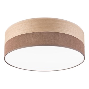 LED Griestu lampa SIRJA WOOD LED/36W/230V d. 45 cm brūna/ozols