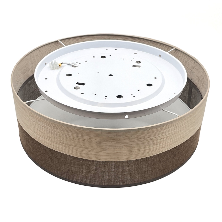 LED Griestu lampa SIRJA WOOD LED/36W/230V d. 45 cm brūna/ozols