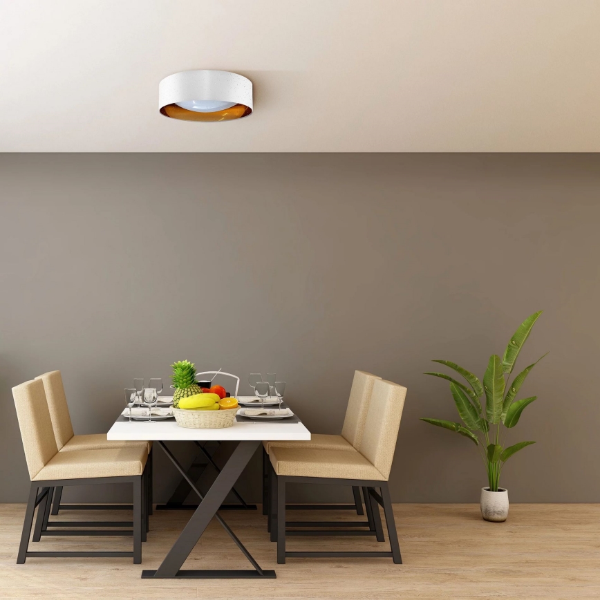 LED Griestu lampa TULUZA LED/24W/230V d. 40 cm balta