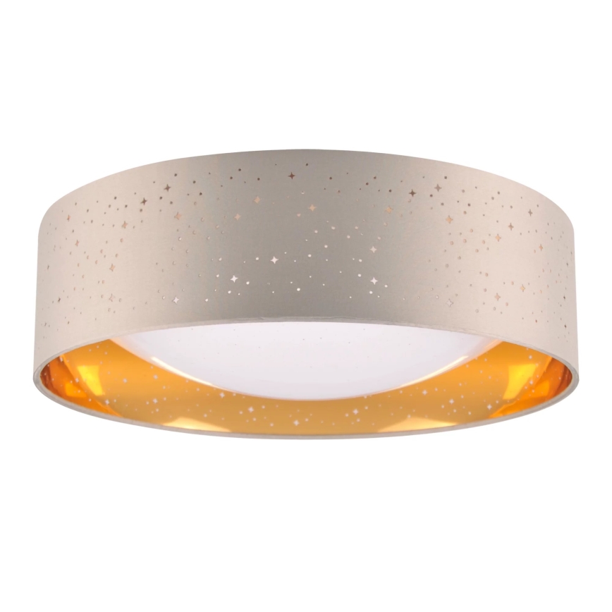 LED Griestu lampa TULUZA LED/24W/230V d. 40 cm brūna
