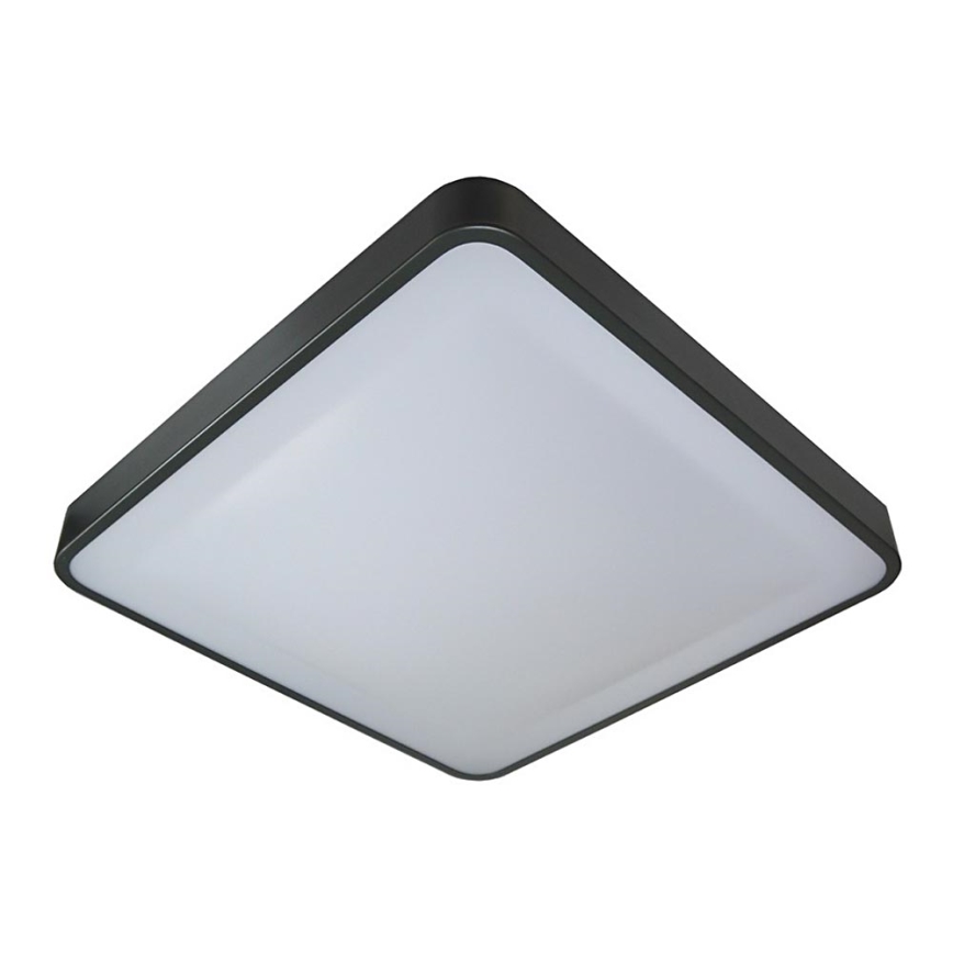 LED Griestu lampa WILTON LED/24W/230V 37,5x37,5 cm antracīta