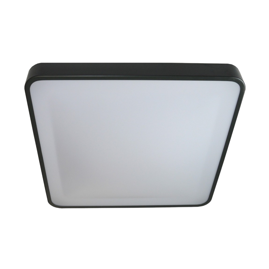 LED Griestu lampa WILTON LED/24W/230V 37,5x37,5 cm antracīta