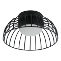 LED griestu lampas BETSY LED/12W/230V diam. 25 cm melna