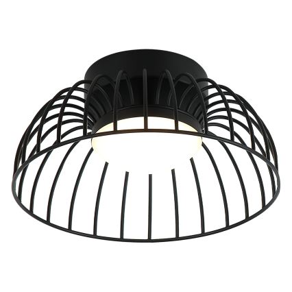LED griestu lampas BETSY LED/12W/230V diam. 25 cm melna