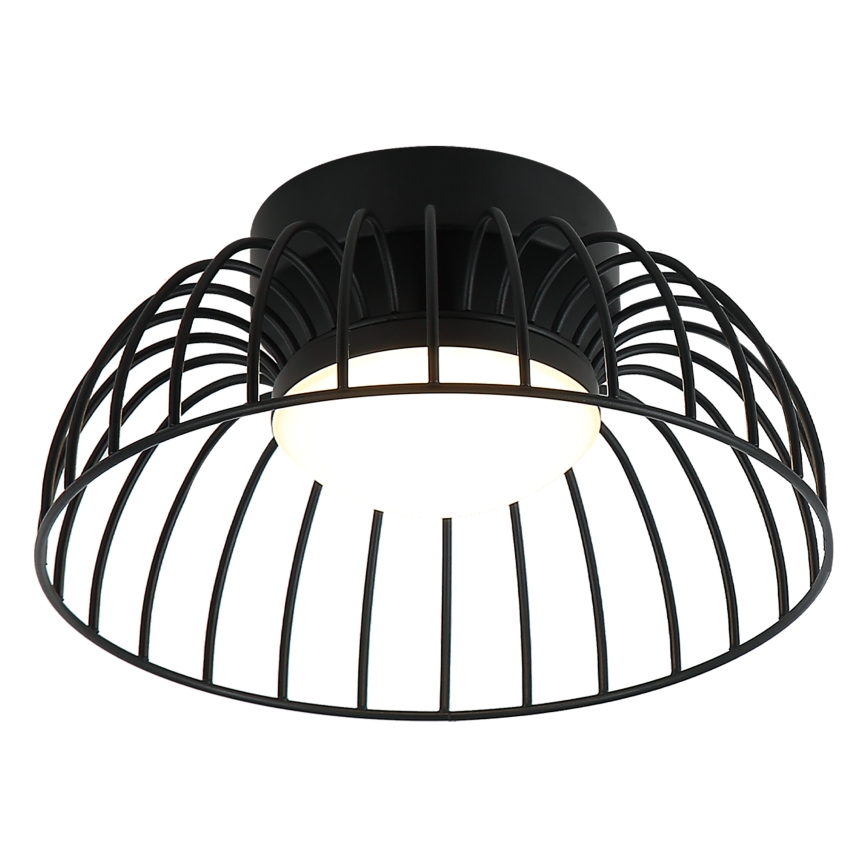 LED griestu lampas BETSY LED/12W/230V diam. 25 cm melna