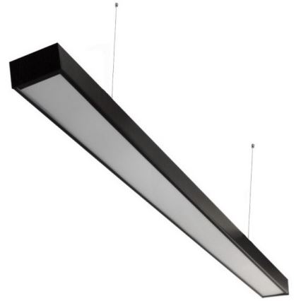 LED Griestu virsapmetuma piekarama lampa CYNIDECO LED/45W/230V 4000K melna