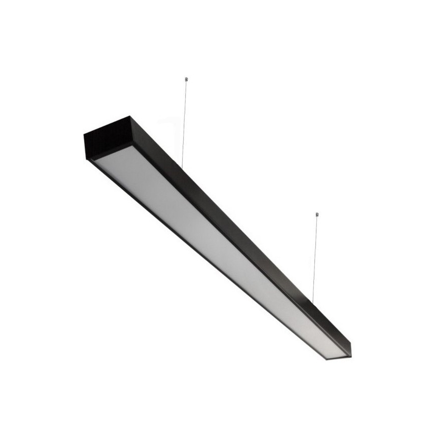 LED Griestu virsapmetuma piekarama lampa CYNIDECO LED/45W/230V 4000K melna