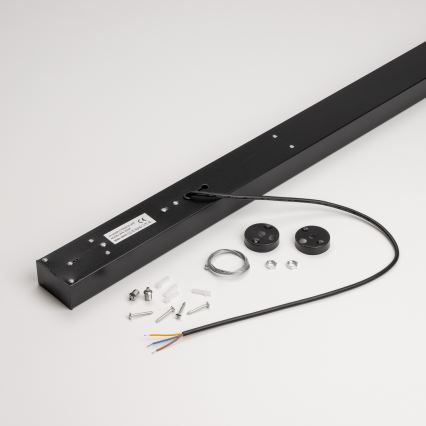 LED griestu virsmas piekārtais gaismeklis CYNIDECO LED/12W/230V 4000K melns