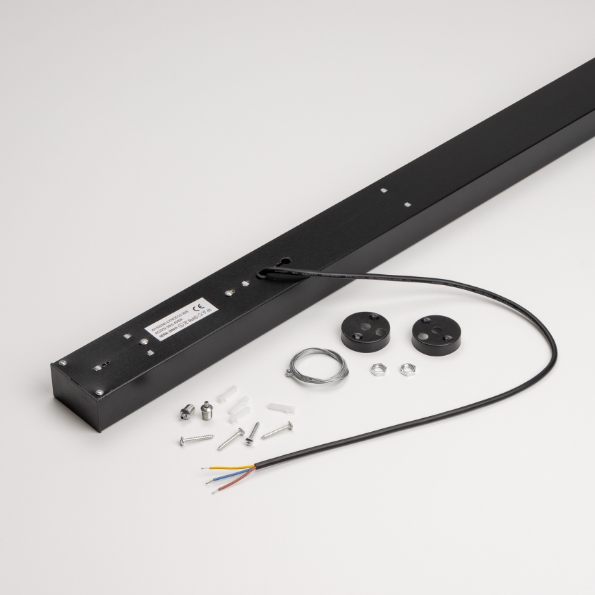 LED griestu virsmas piekārtais gaismeklis CYNIDECO LED/12W/230V 4000K melns