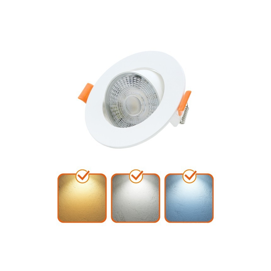 LED iebūvējamais gaismeklis BRINO LED/3/5/7W/230V 3000/4000/6500K balts