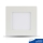 LED Iebūvējamais gaismeklis SAMSUNG CHIP LED/12W/230V 6400K kvadrāta