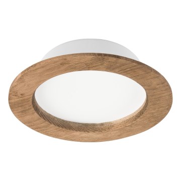 LED Iebūvējamais gaismeklis WOODY SPOT LED/12,5W/230V 3000K valrieksts Ø 16 cm