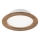 LED Iebūvējamais gaismeklis WOODY SPOT LED/16,5W/230V 4000K valrieksts Ø 18,5 cm