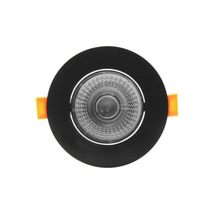 LED iebūvējamais griestu gaismeklis BRINO LED/3/5/7W/230V 3000/4000/6500K melns