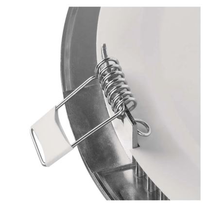 LED iebūvējamais griestu gaismeklis NEXXO LED/12,5W/230V 3000/3500/4000K sudraba Ø 17 cm