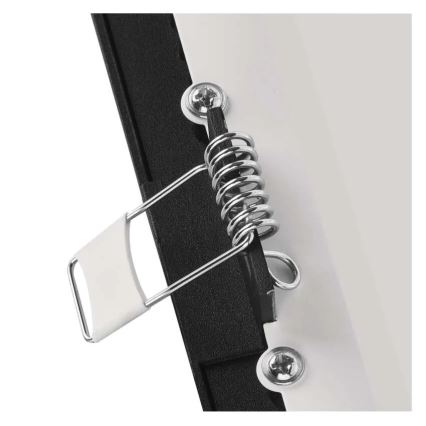 LED iebūvējamais griestu gaismeklis NEXXO LED/18W/230V 3000/3500/4000K melns 22,5 x 22,5 cm