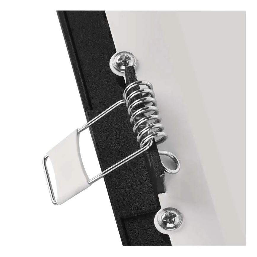 LED iebūvējamais griestu gaismeklis NEXXO LED/18W/230V 3000/3500/4000K melns 22,5 x 22,5 cm