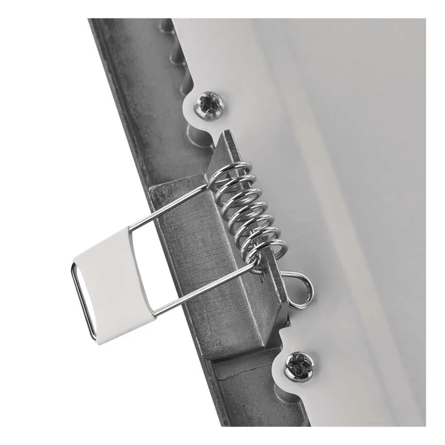 LED iebūvējamais griestu gaismeklis NEXXO LED/18W/230V 3000/3500/4000K sudraba 22,5x22,5 cm