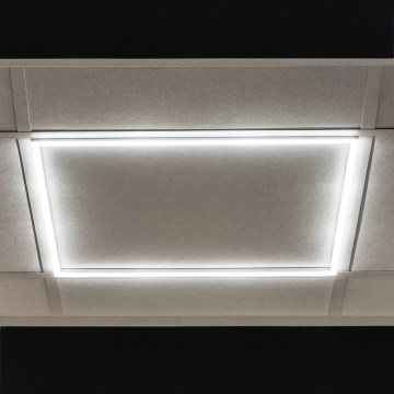 LED iebūvējamais griestu rāmis AVAR LED/32W/230V 4000K 59x59 cm