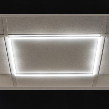 LED iebūvējamais rāmis AVAR LED/32W/230V 6000K 59x59 cm