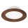 LED Iebūvējams gaismeklis WOODY SPOT LED/12,5W/230V 3000K ķirša krāsa Ø 16 cm