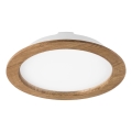 LED Iebūvējams gaismeklis WOODY SPOT LED/23,5W/230V 4000K valrieksts Ø 23,5 cm