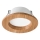 LED Iebūvējams gaismeklis WOODY SPOT LED/5,5W/230V 4000K ozols Ø 10 cm